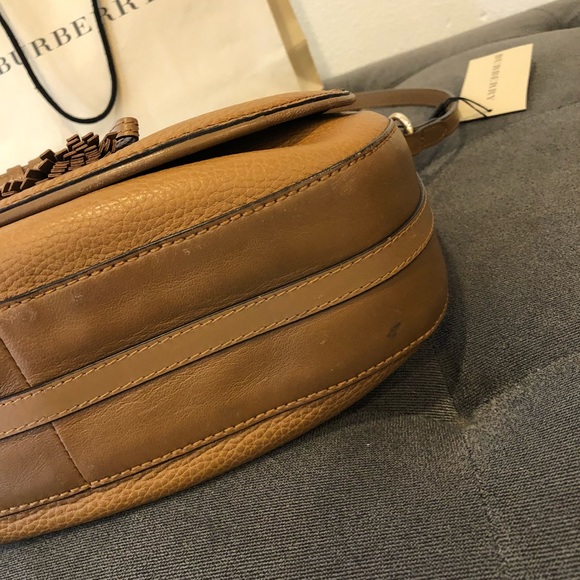 $995 burberry maydown haymarket hobo camel check - Picture 7 of 8